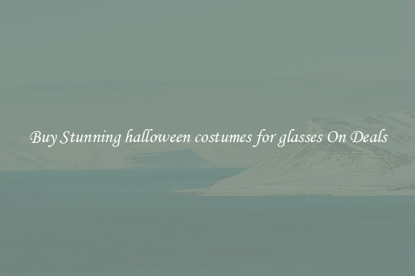 Buy Stunning halloween costumes for glasses On Deals