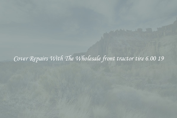  Cover Repairs With The Wholesale front tractor tire 6.00 19 
